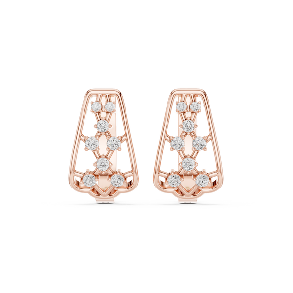 Enchanted Halo Lab Grown Diamond Earrings Jewelry