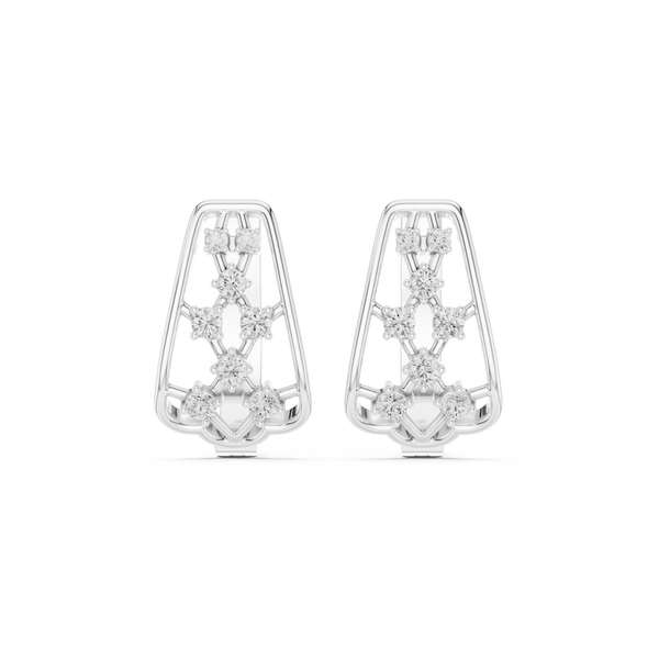 Enchanted Halo Lab Grown Diamond Earrings Jewelry