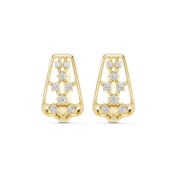 Enchanted Halo Lab Grown Diamond Earrings Jewelry