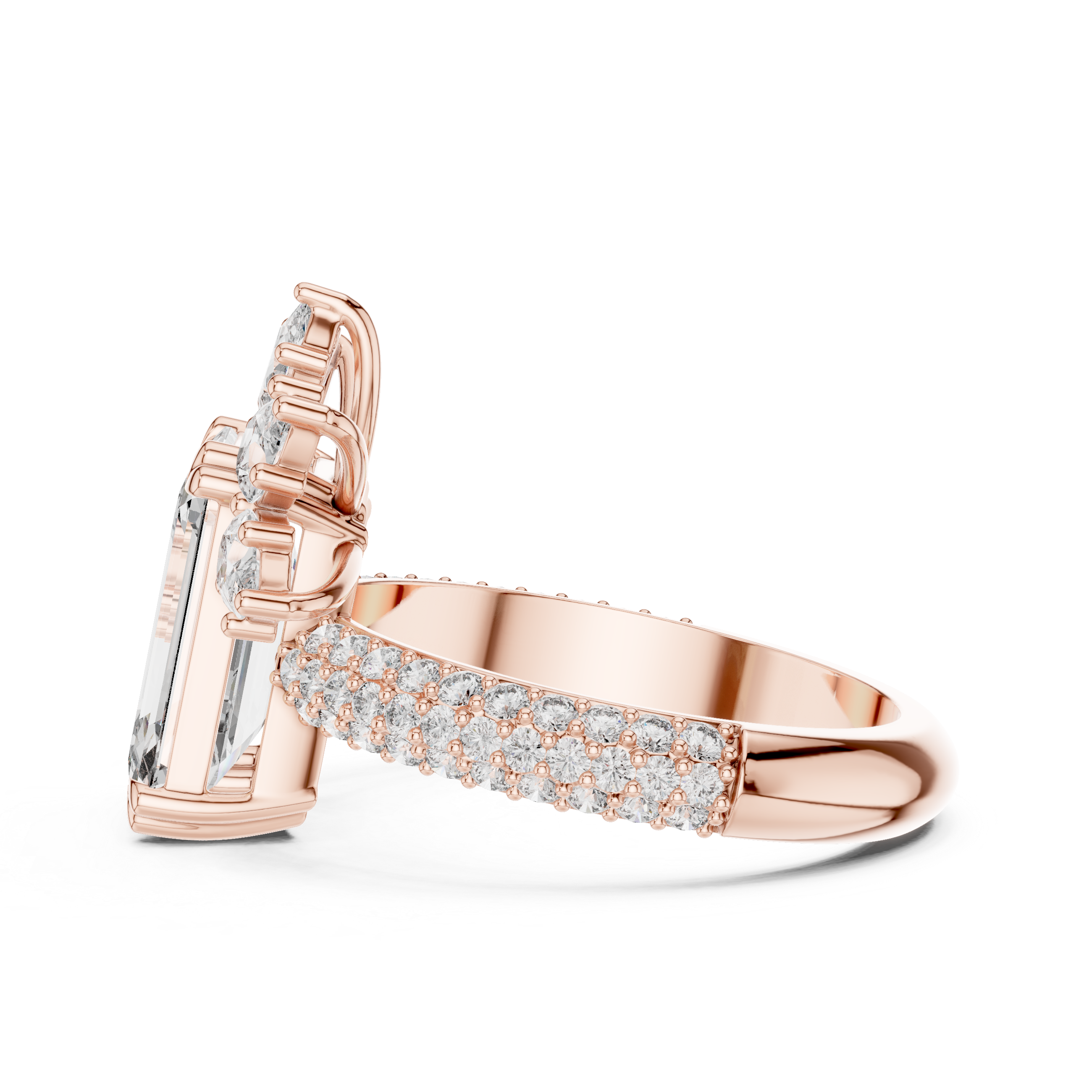 Blessed Earth lab grown diamond ring