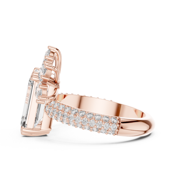 Blessed Earth lab grown diamond ring