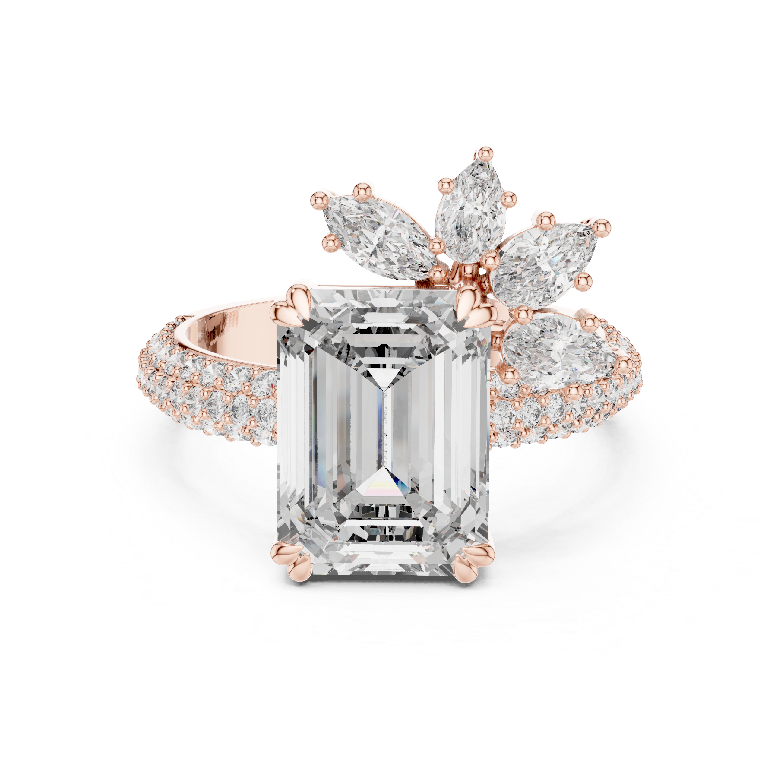 Blessed Earth lab grown diamond ring