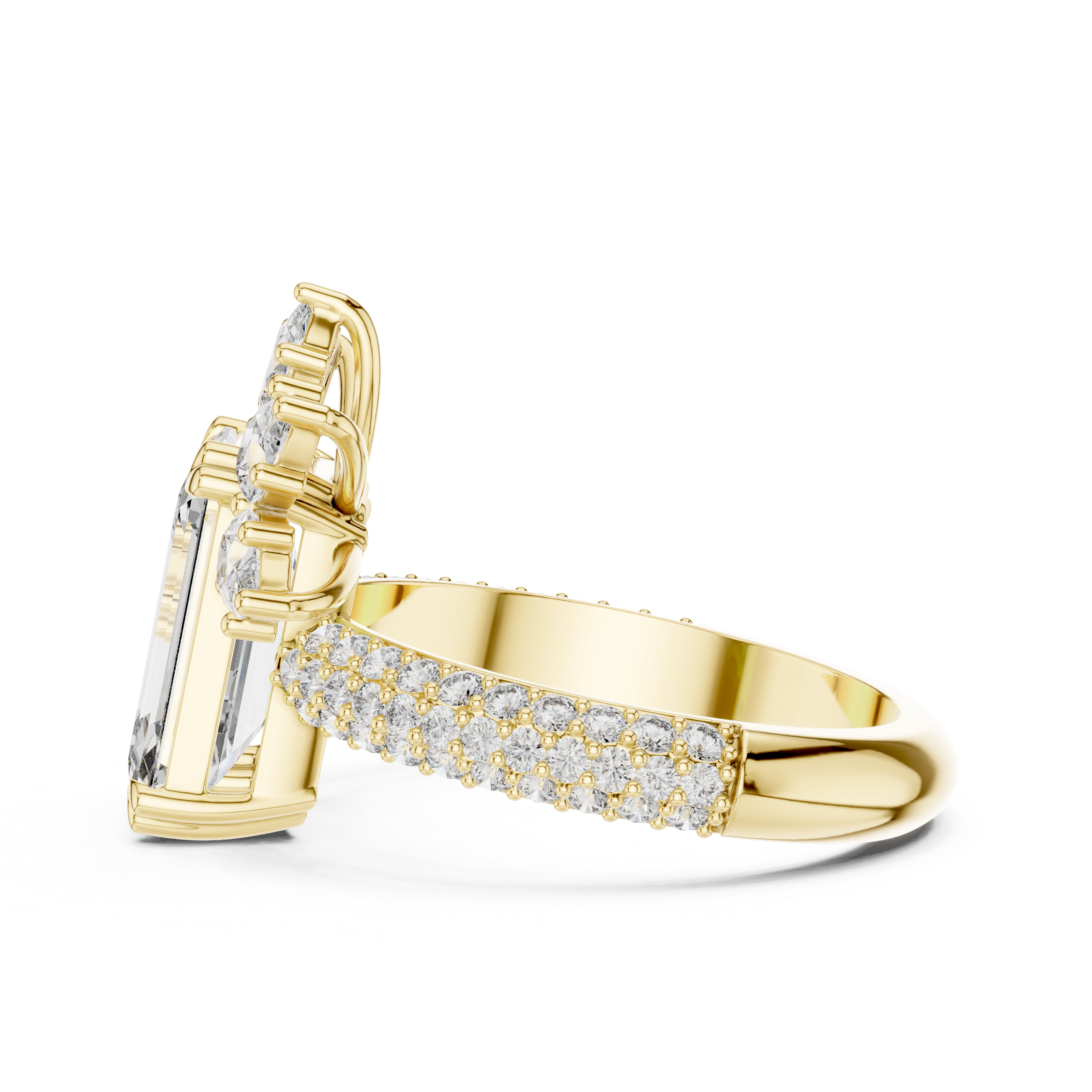Blessed Earth lab grown diamond ring