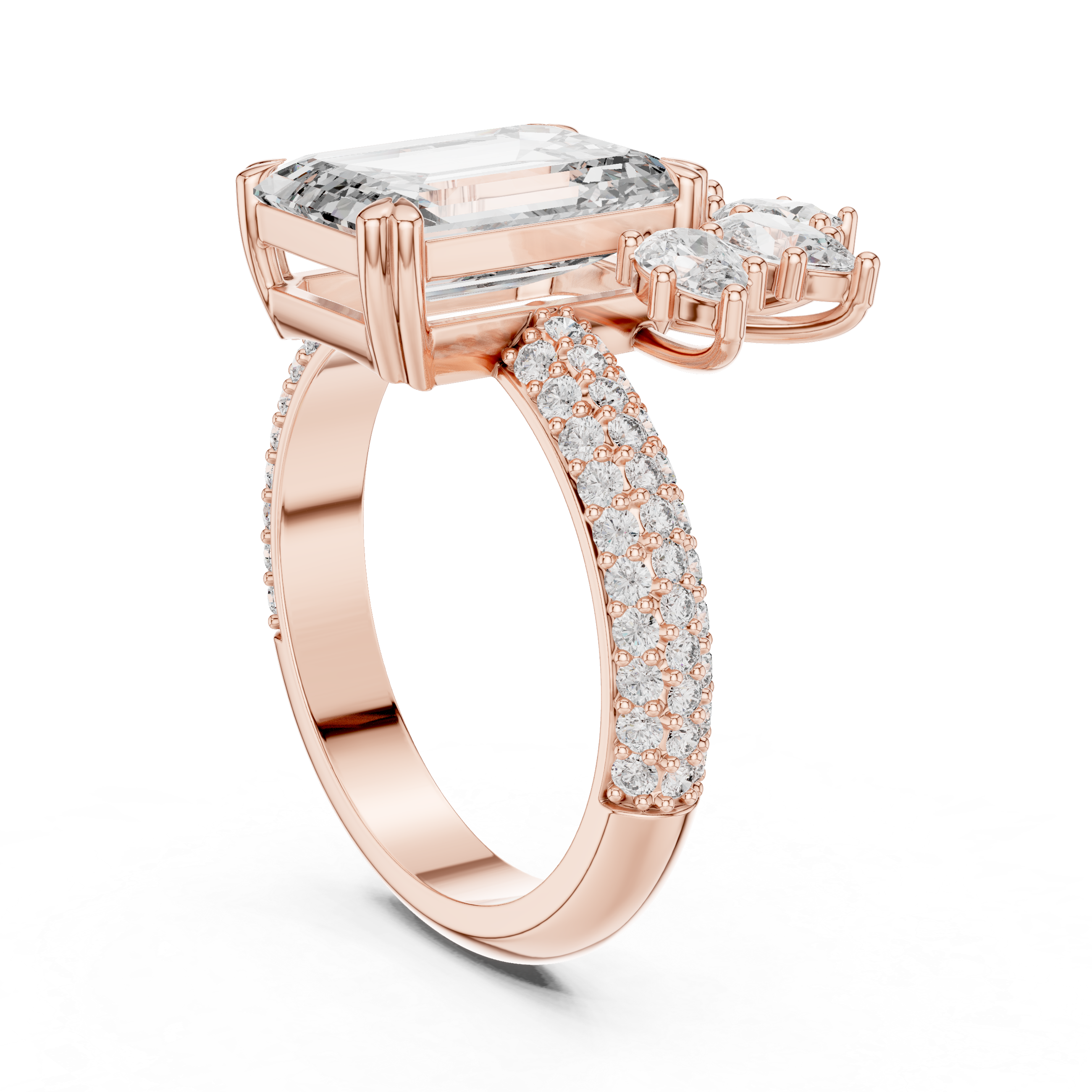 Blessed Earth lab grown diamond ring