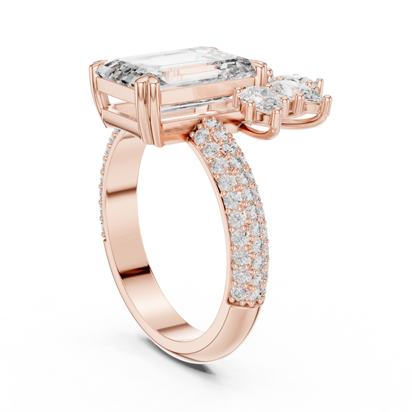 Blessed Earth lab grown diamond ring