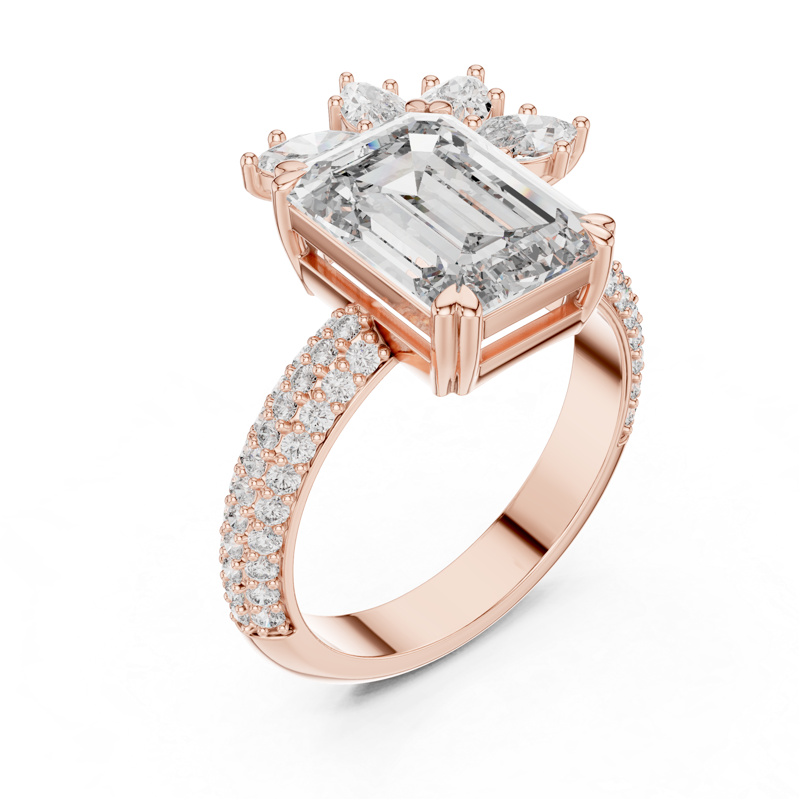 Blessed Earth lab grown diamond ring