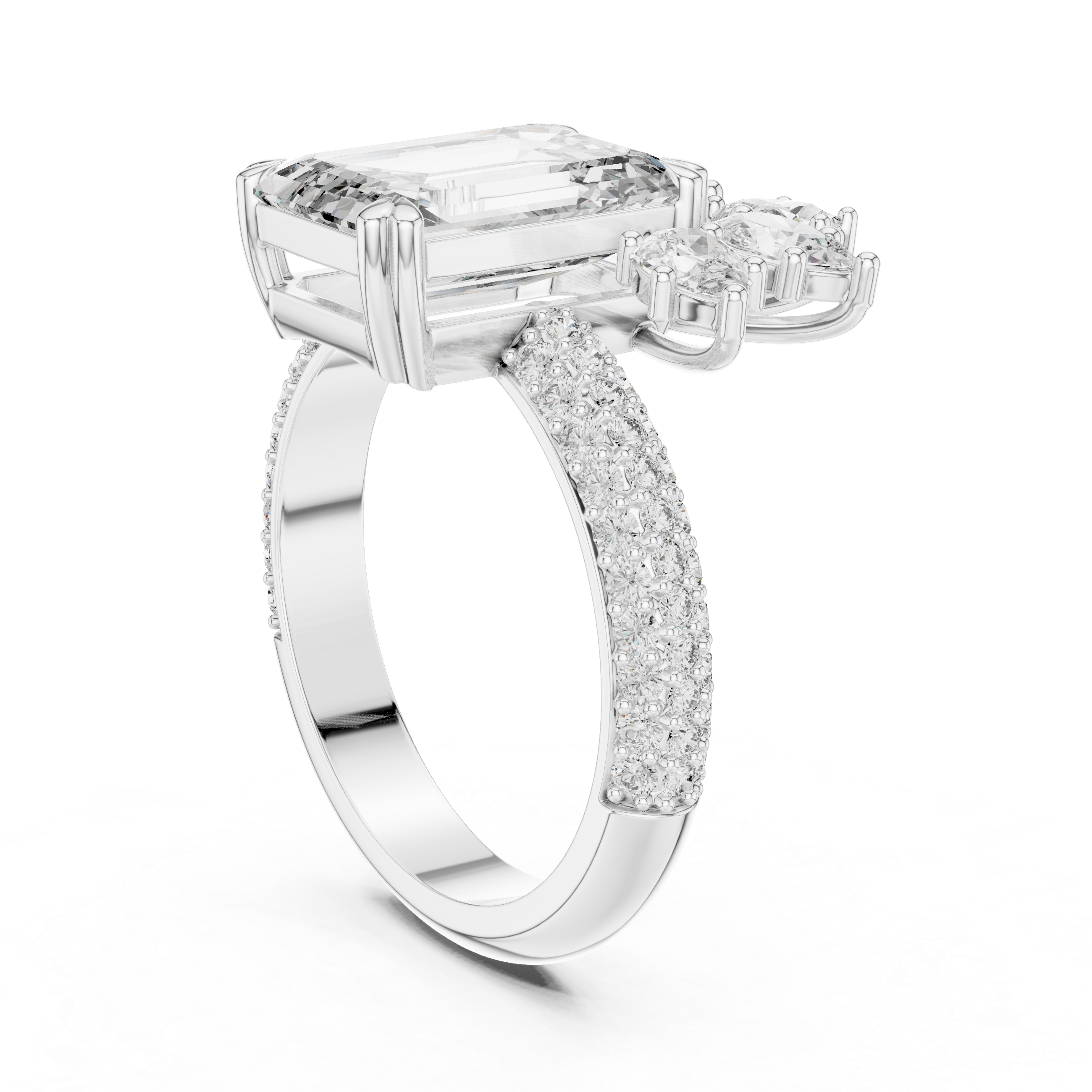 Blessed Earth lab grown diamond ring