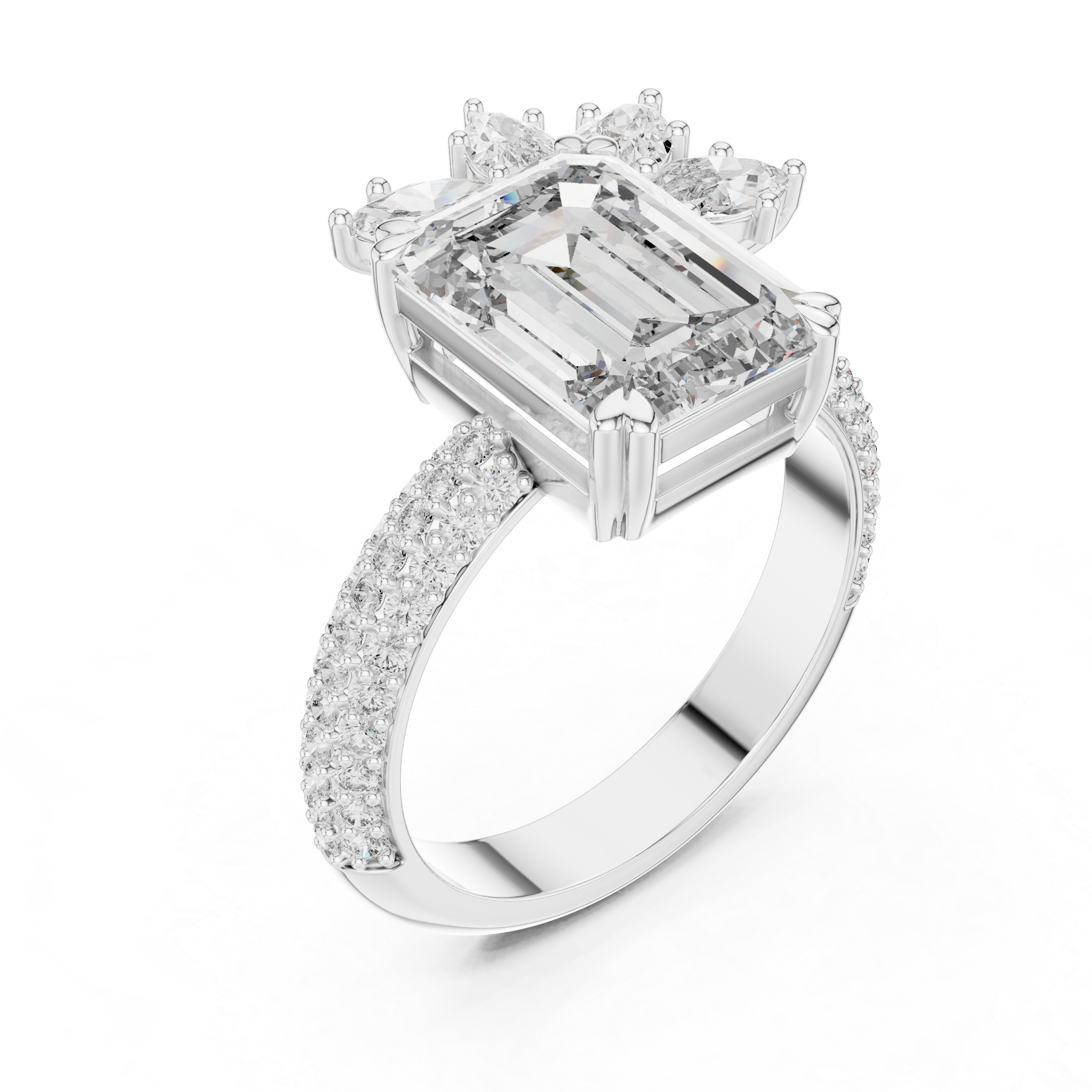 Blessed Earth lab grown diamond ring