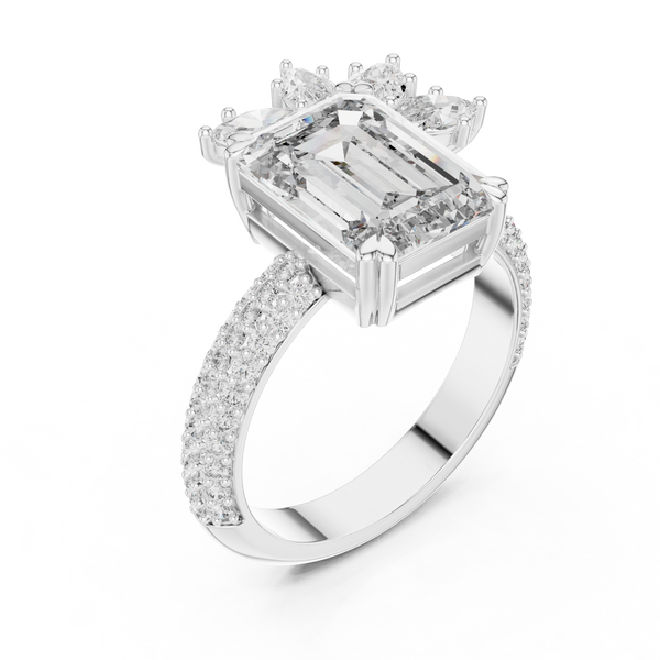 Blessed Earth lab grown diamond ring