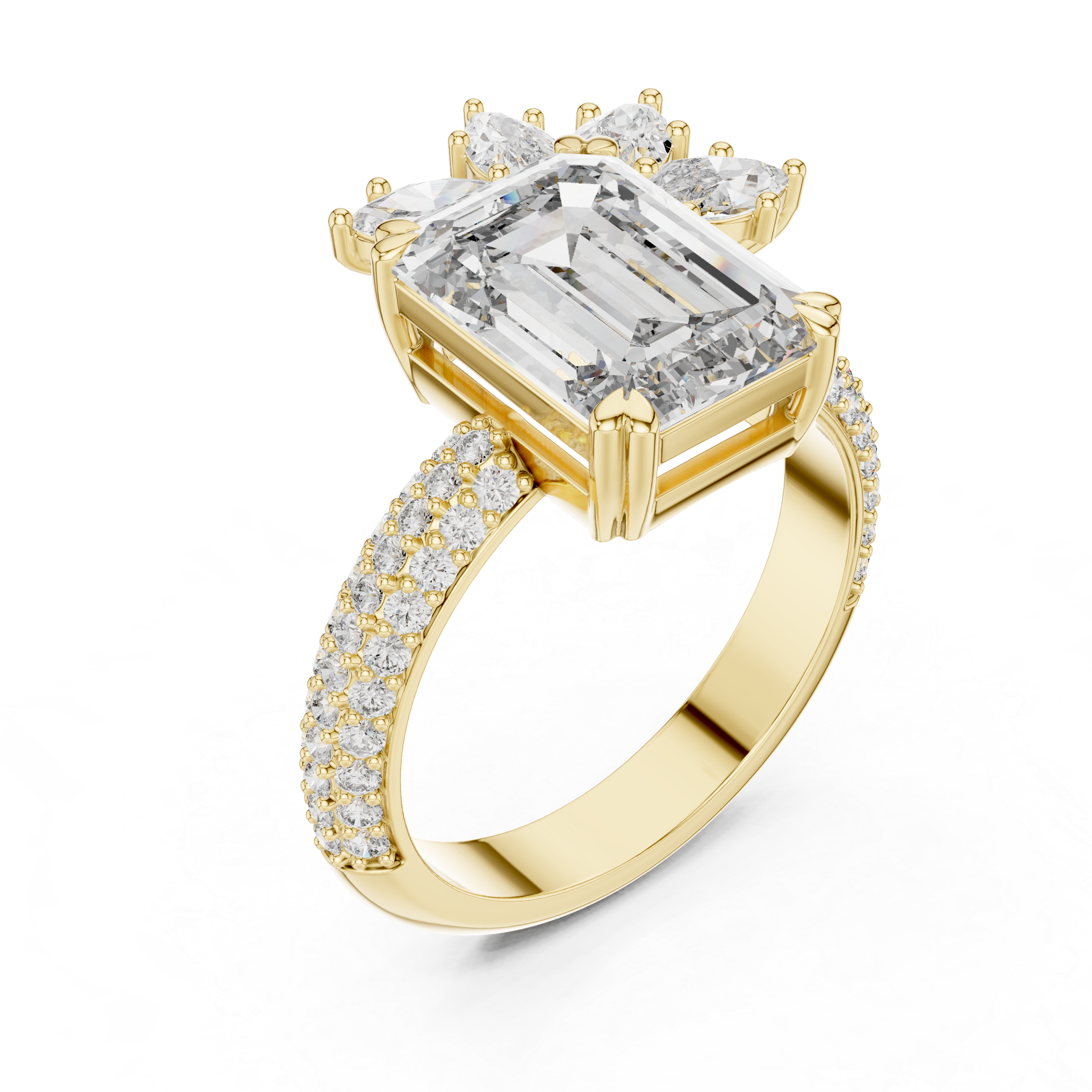 Blessed Earth lab grown diamond ring