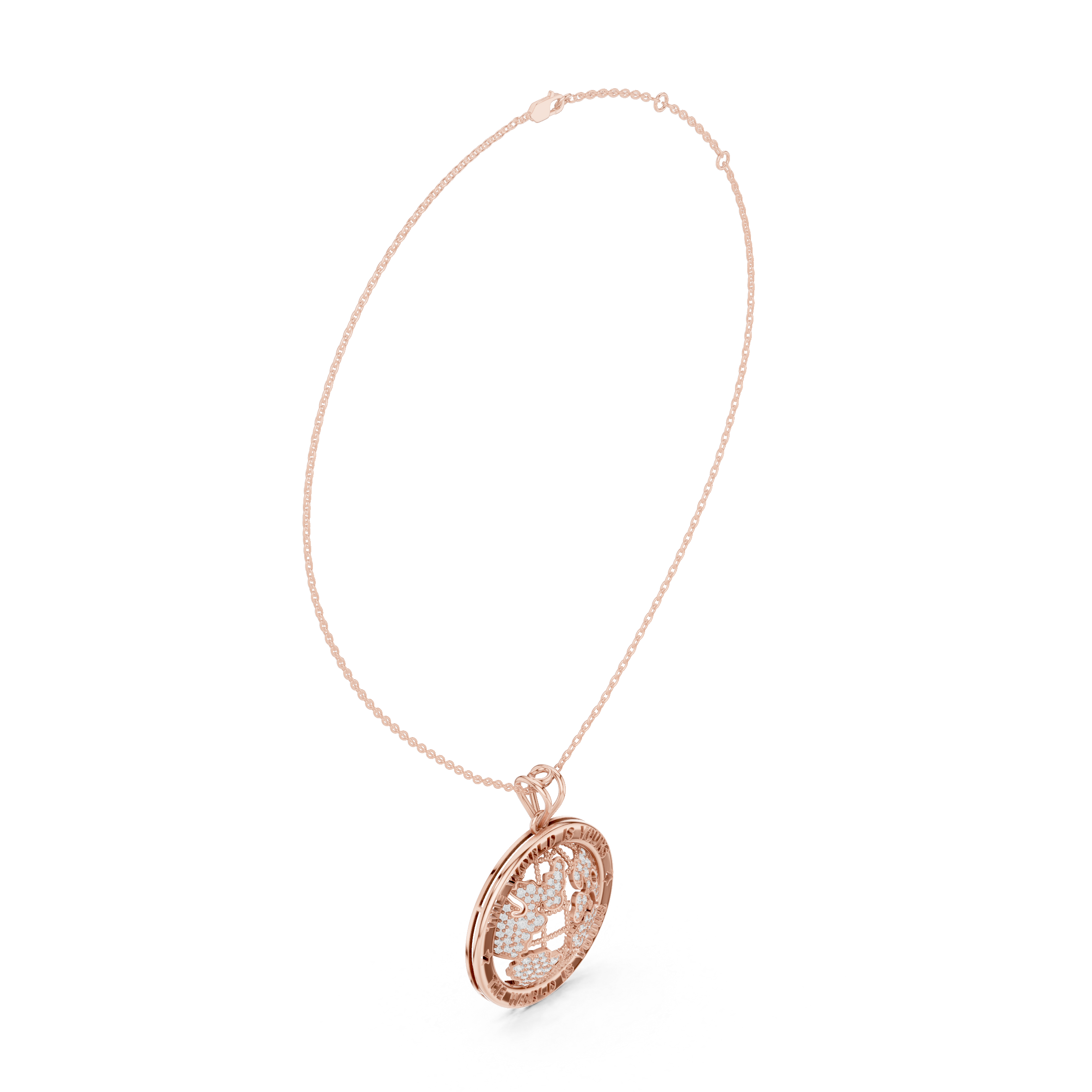 Celestial Spark Lab Grown Diamond Drop Pendant
