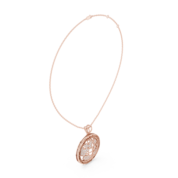 Celestial Spark Lab Grown Diamond Drop Pendant