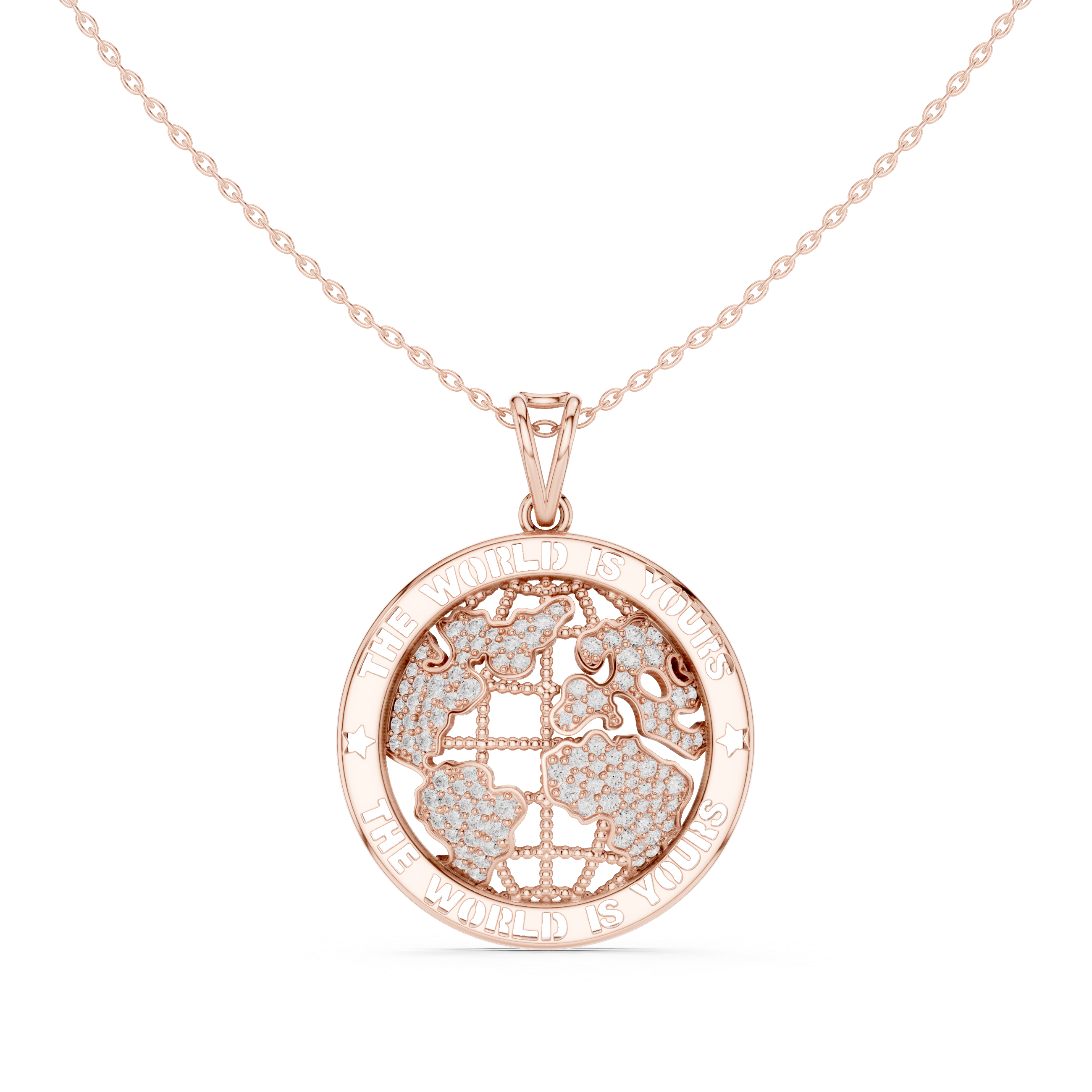 Celestial Spark Lab Grown Diamond Drop Pendant