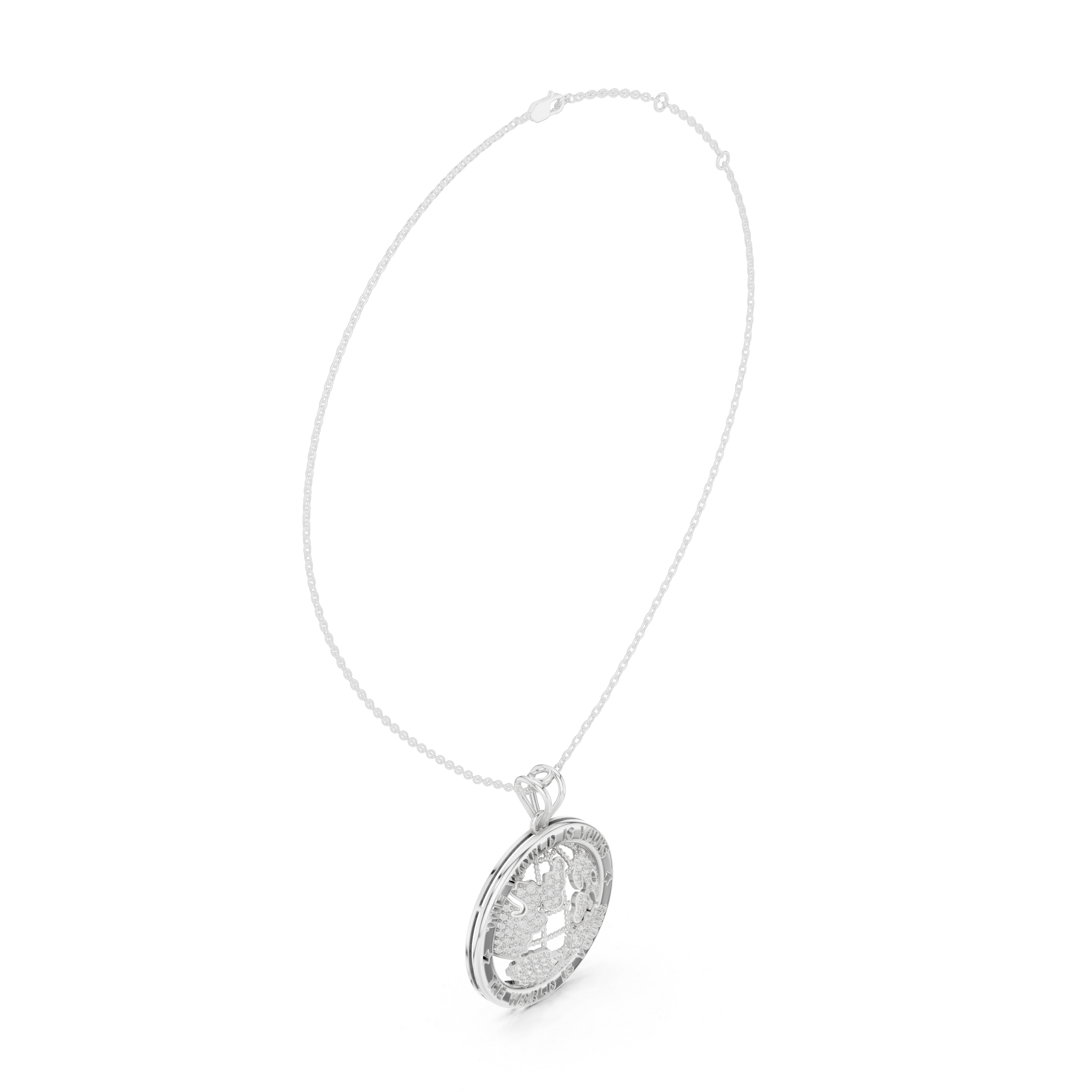 Celestial Spark Lab Grown Diamond Drop Pendant