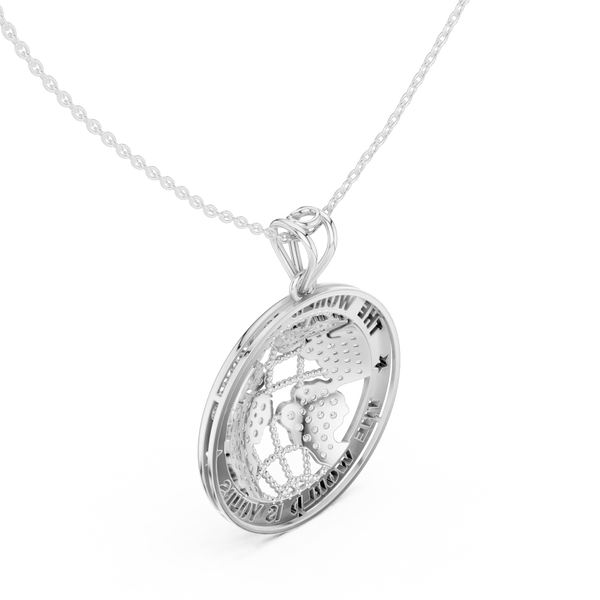 Celestial Spark Lab Grown Diamond Drop Pendant