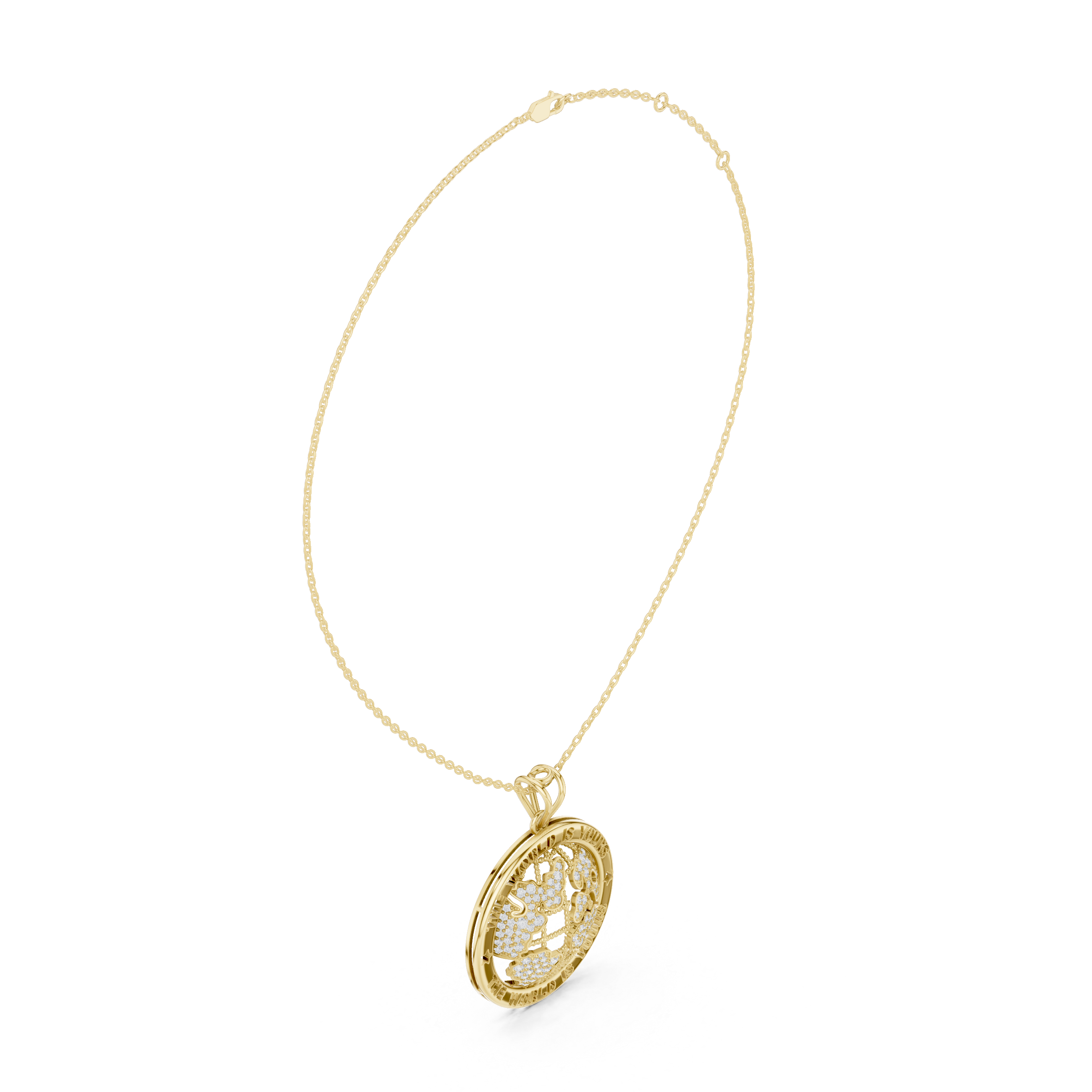Celestial Spark Lab Grown Diamond Drop Pendant
