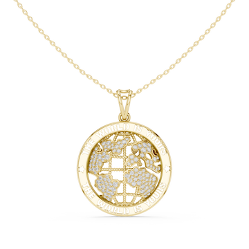 Celestial Spark Lab Grown Diamond Drop Pendant
