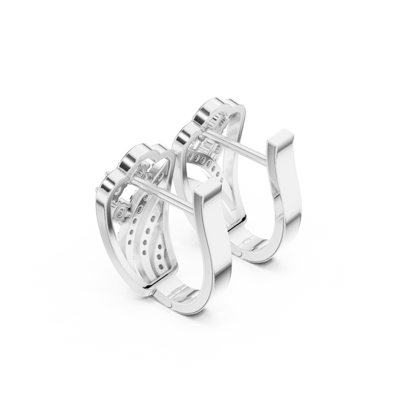 Fable Twist Lab Grown Diamond Earrings Dangles