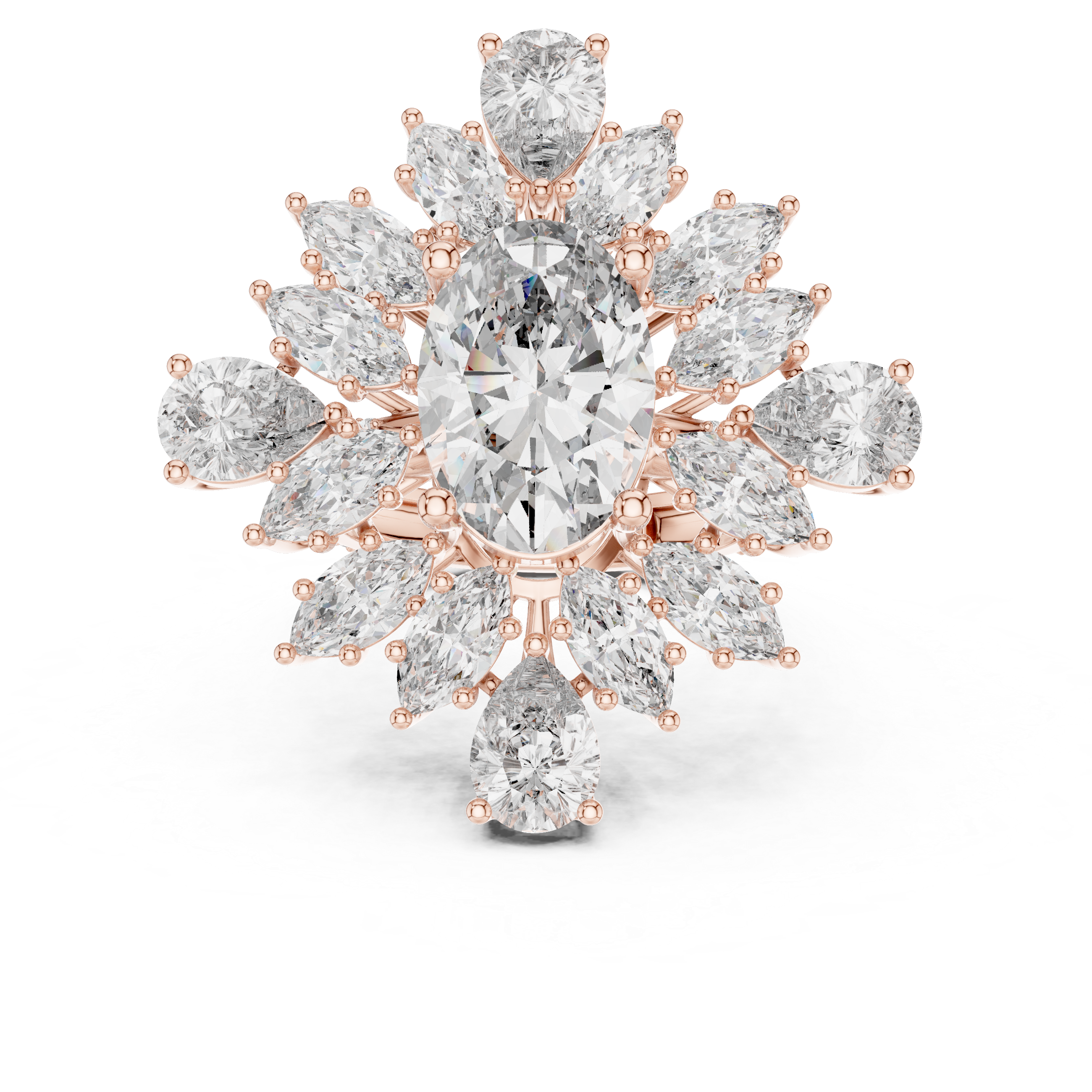 Divine Grace lab grown diamond ring