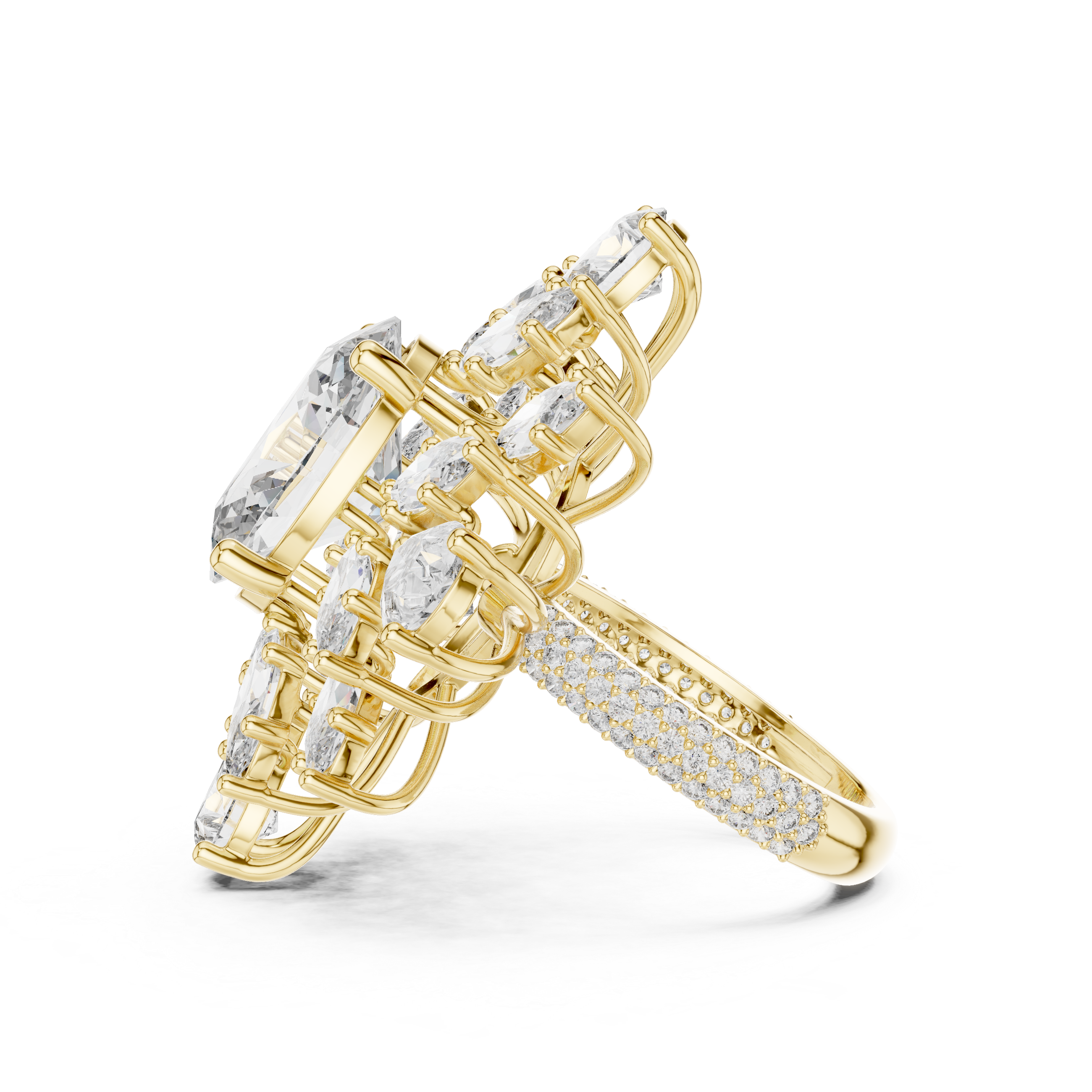 Divine Grace lab grown diamond ring