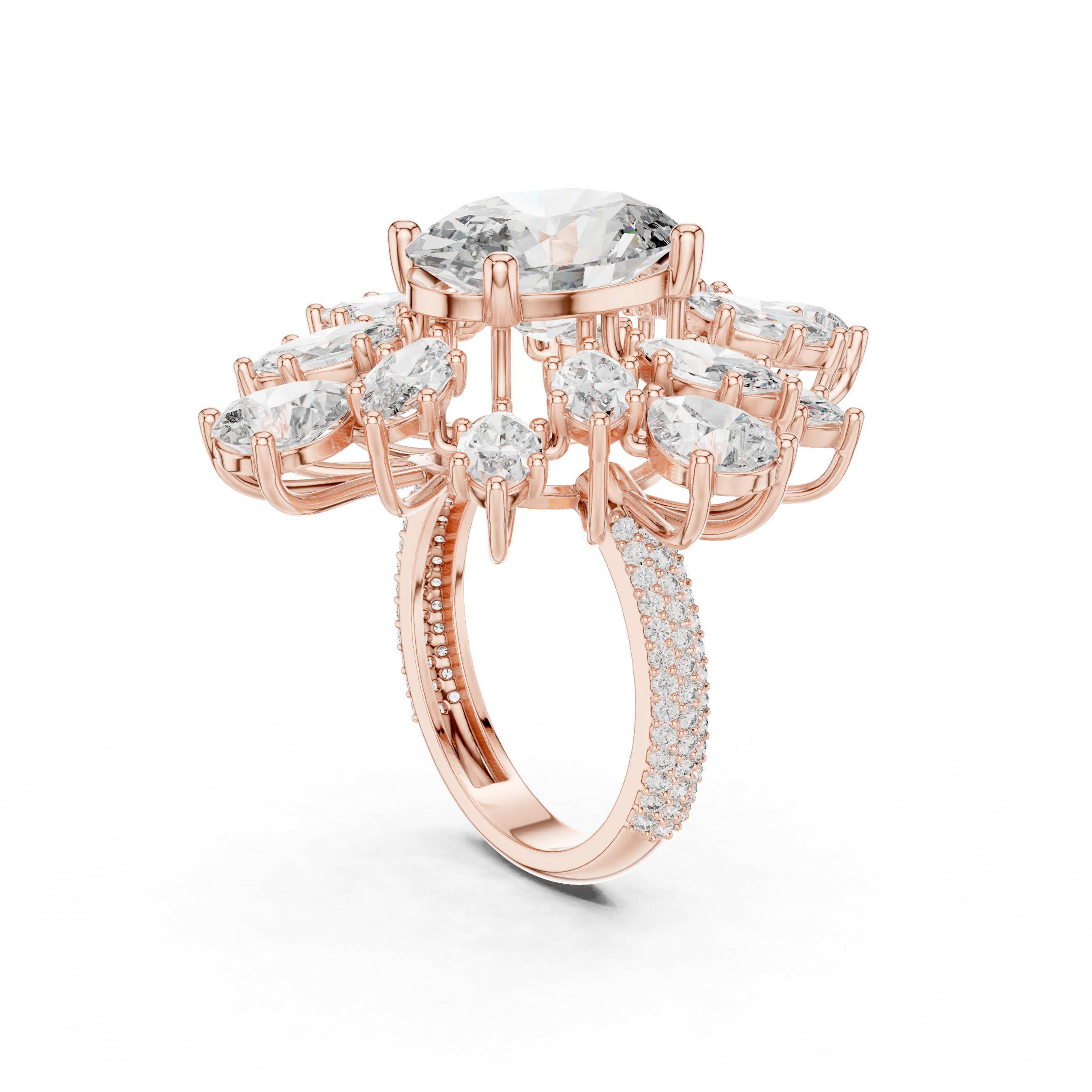 Divine Grace lab grown diamond ring