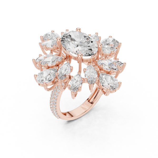 Divine Grace lab grown diamond ring