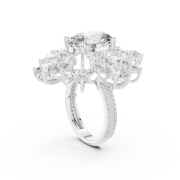 Divine Grace lab grown diamond ring