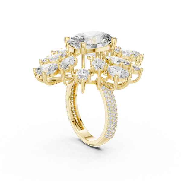 Divine Grace lab grown diamond ring