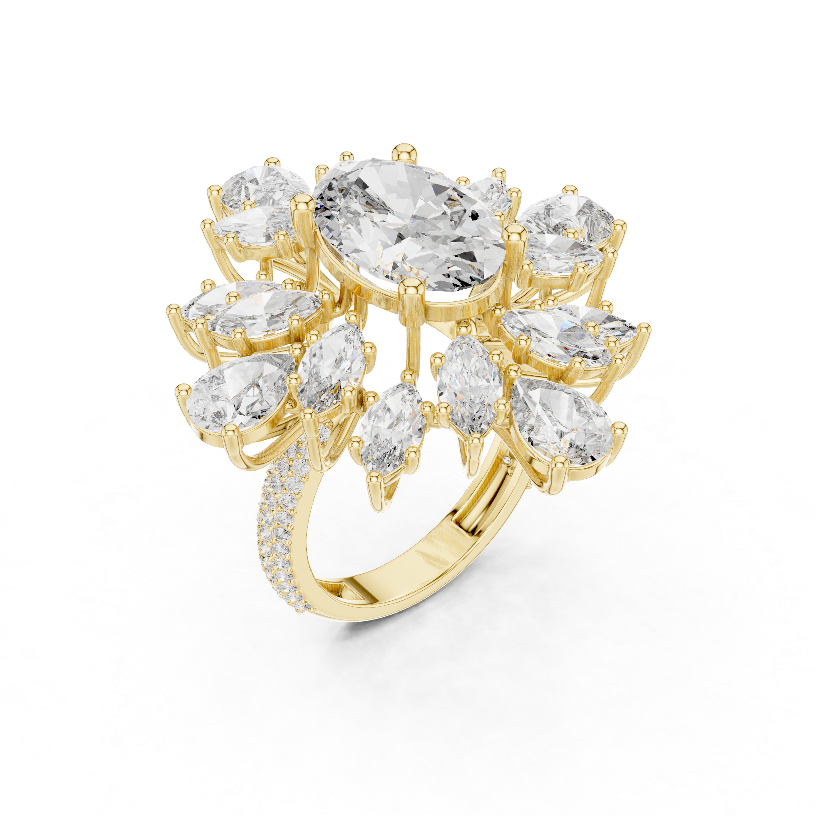 Divine Grace lab grown diamond ring