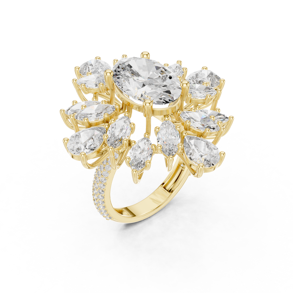 Divine Grace lab grown diamond ring