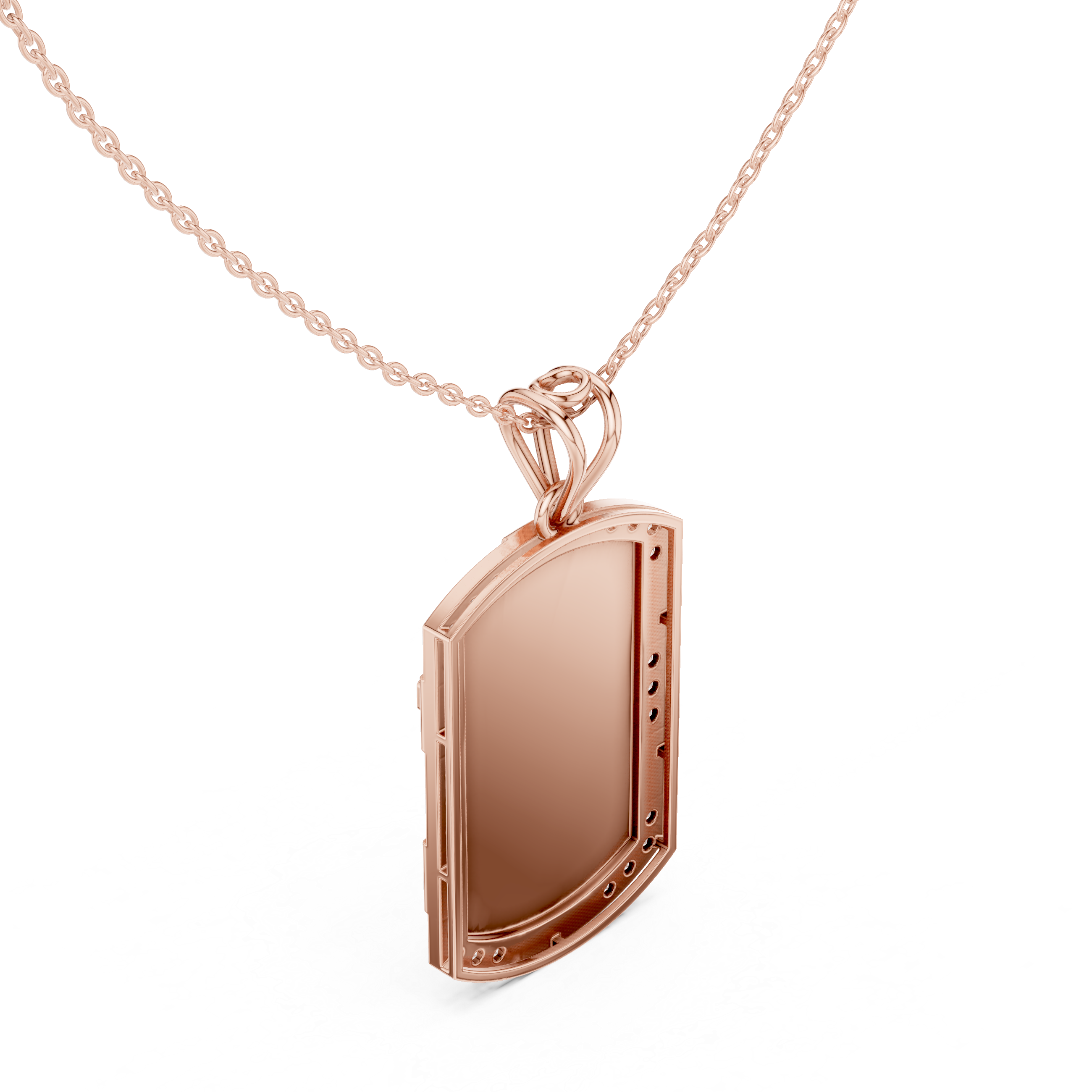 Divine Flare Lab Grown Diamond Pendant Necklace