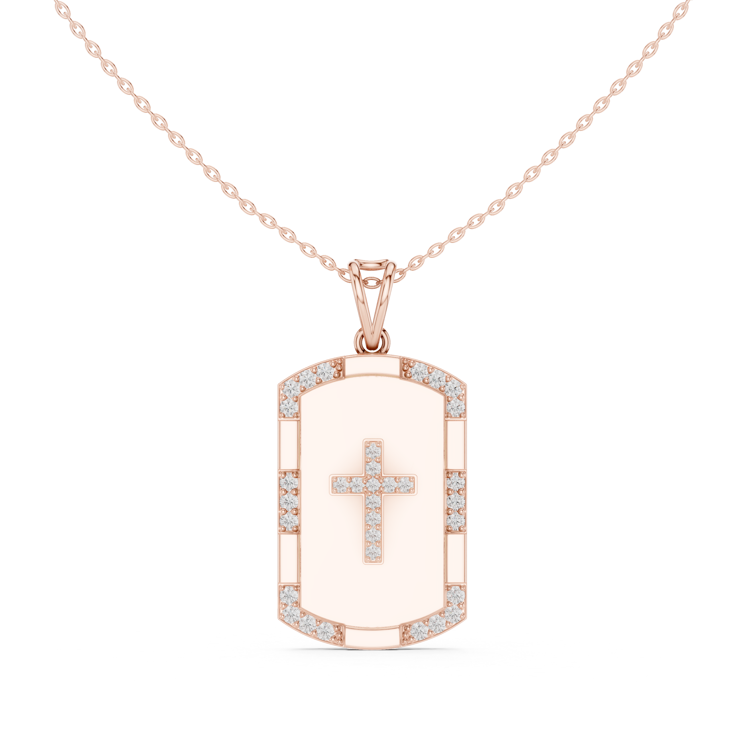 Divine Flare Lab Grown Diamond Pendant Necklace
