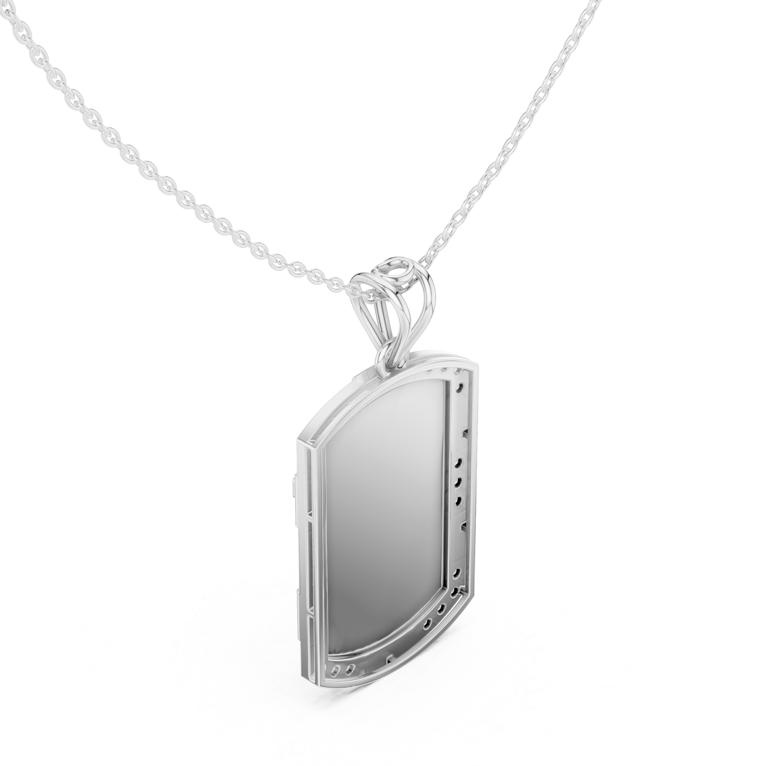 Divine Flare Lab Grown Diamond Pendant Necklace