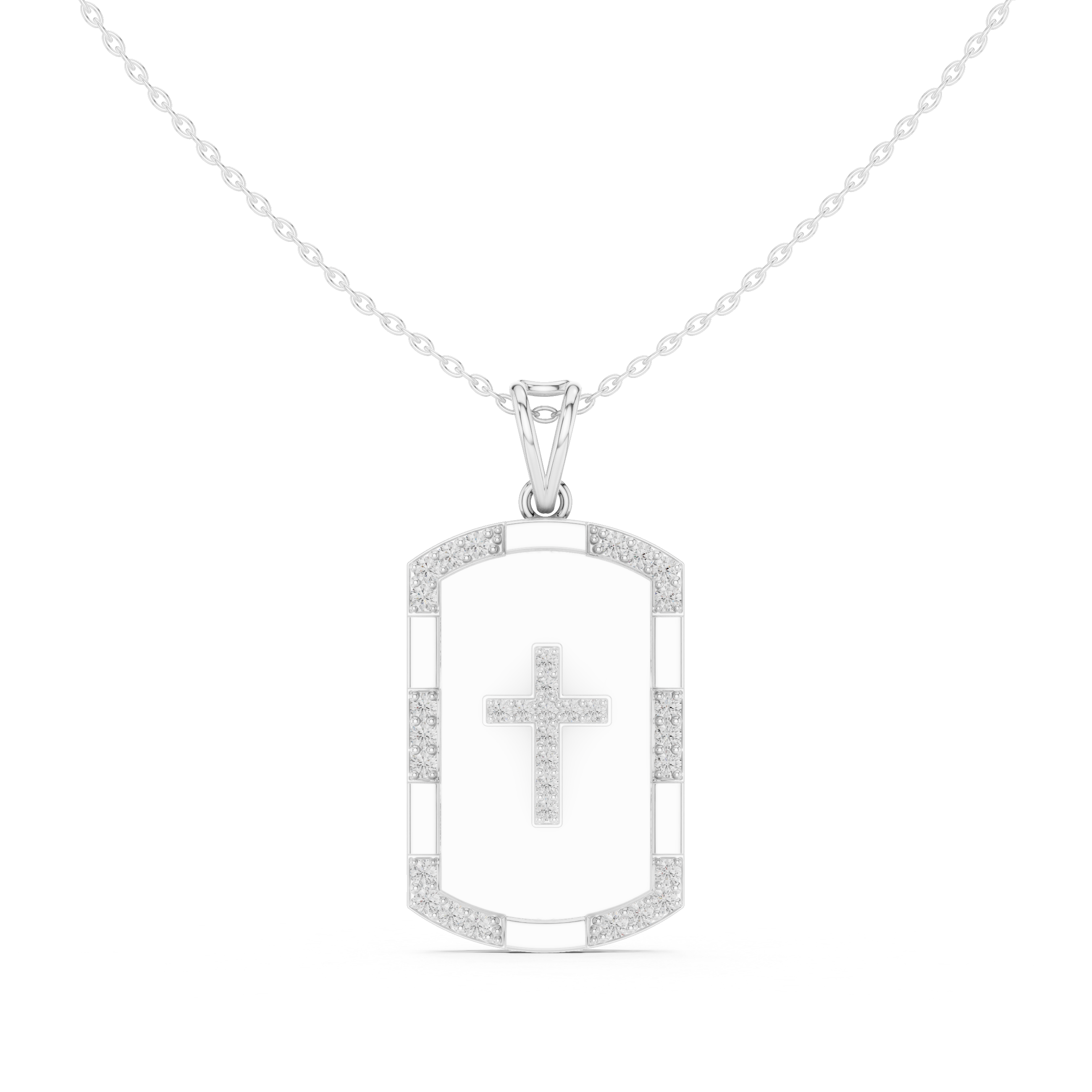 Divine Flare Lab Grown Diamond Pendant Necklace