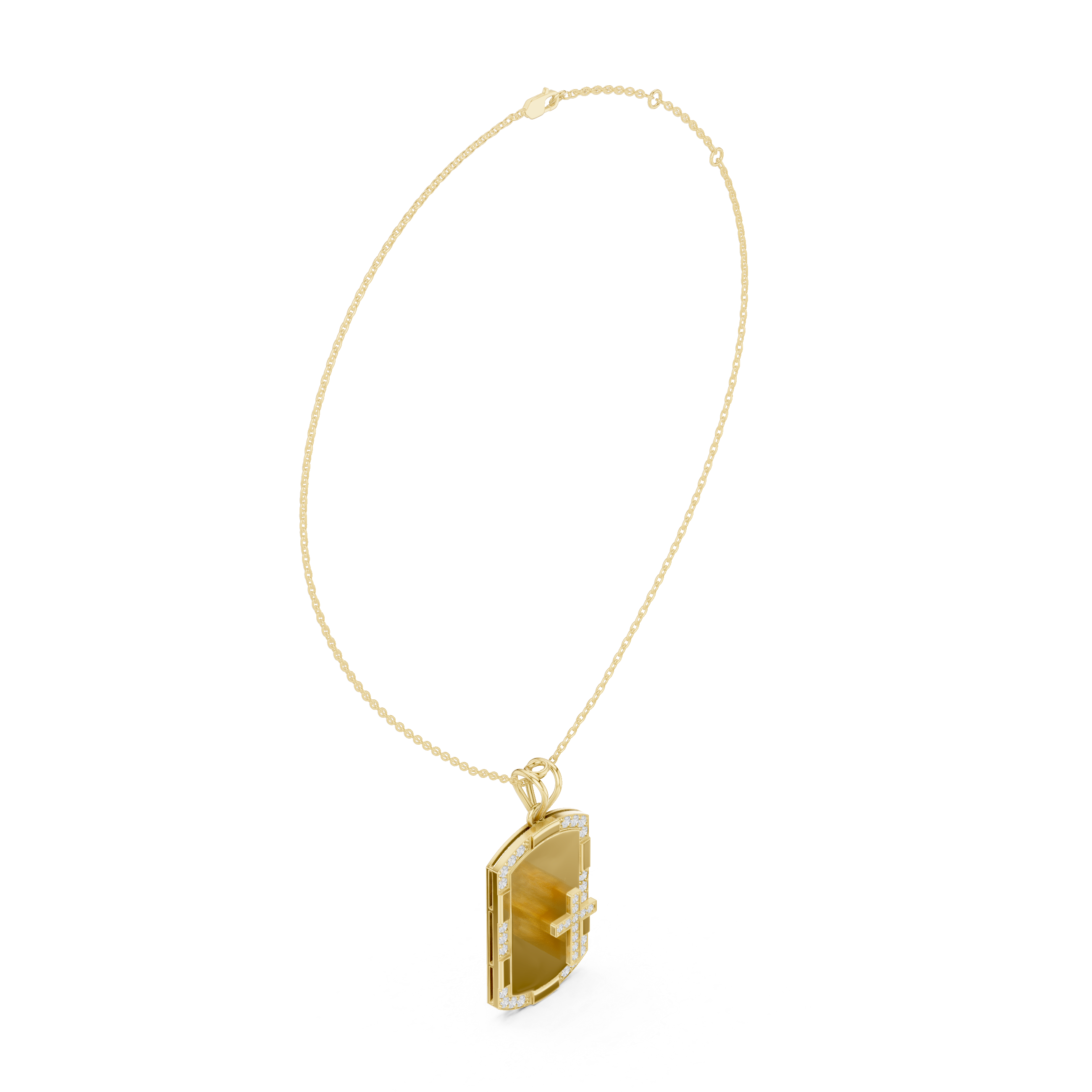 Divine Flare Lab Grown Diamond Pendant Necklace