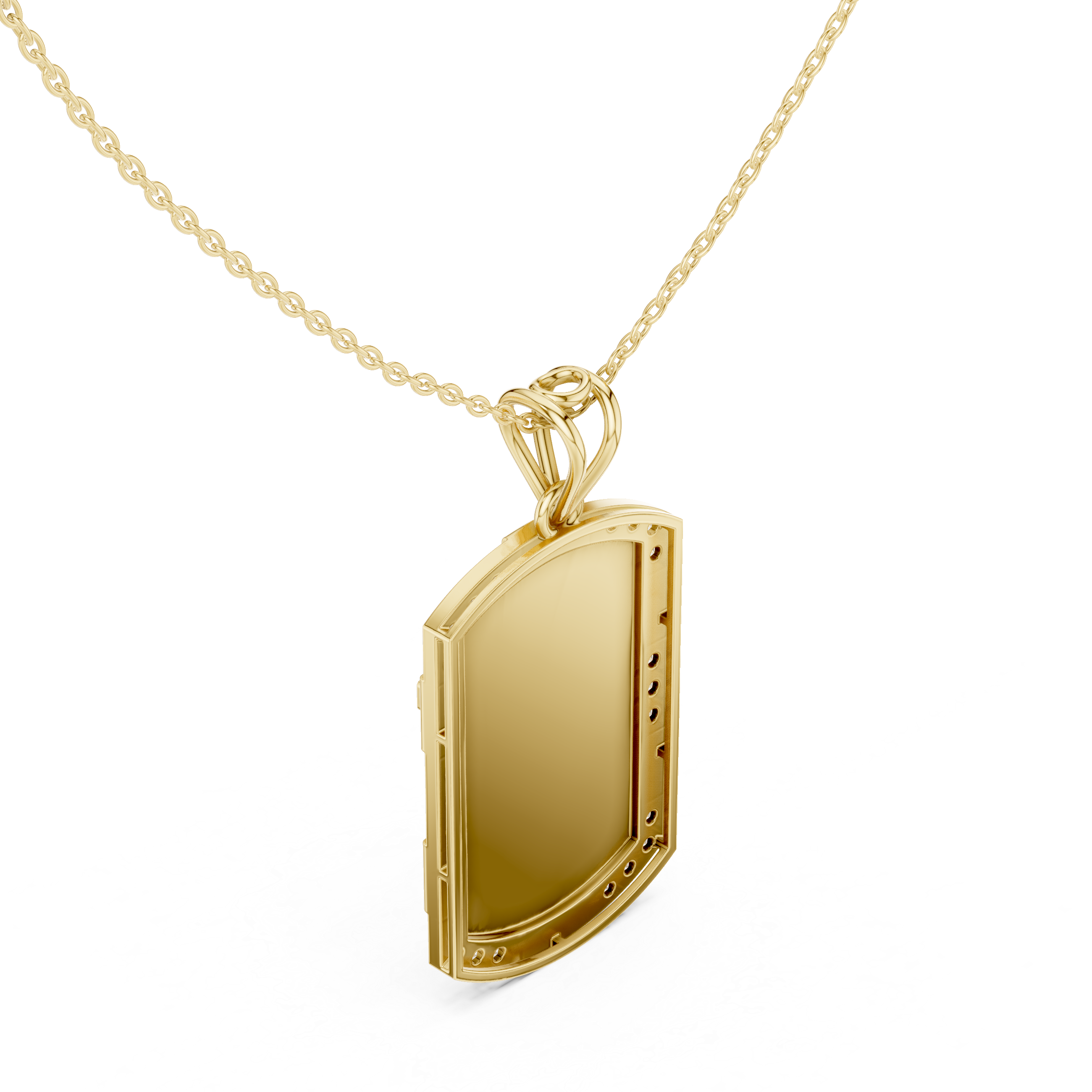 Divine Flare Lab Grown Diamond Pendant Necklace