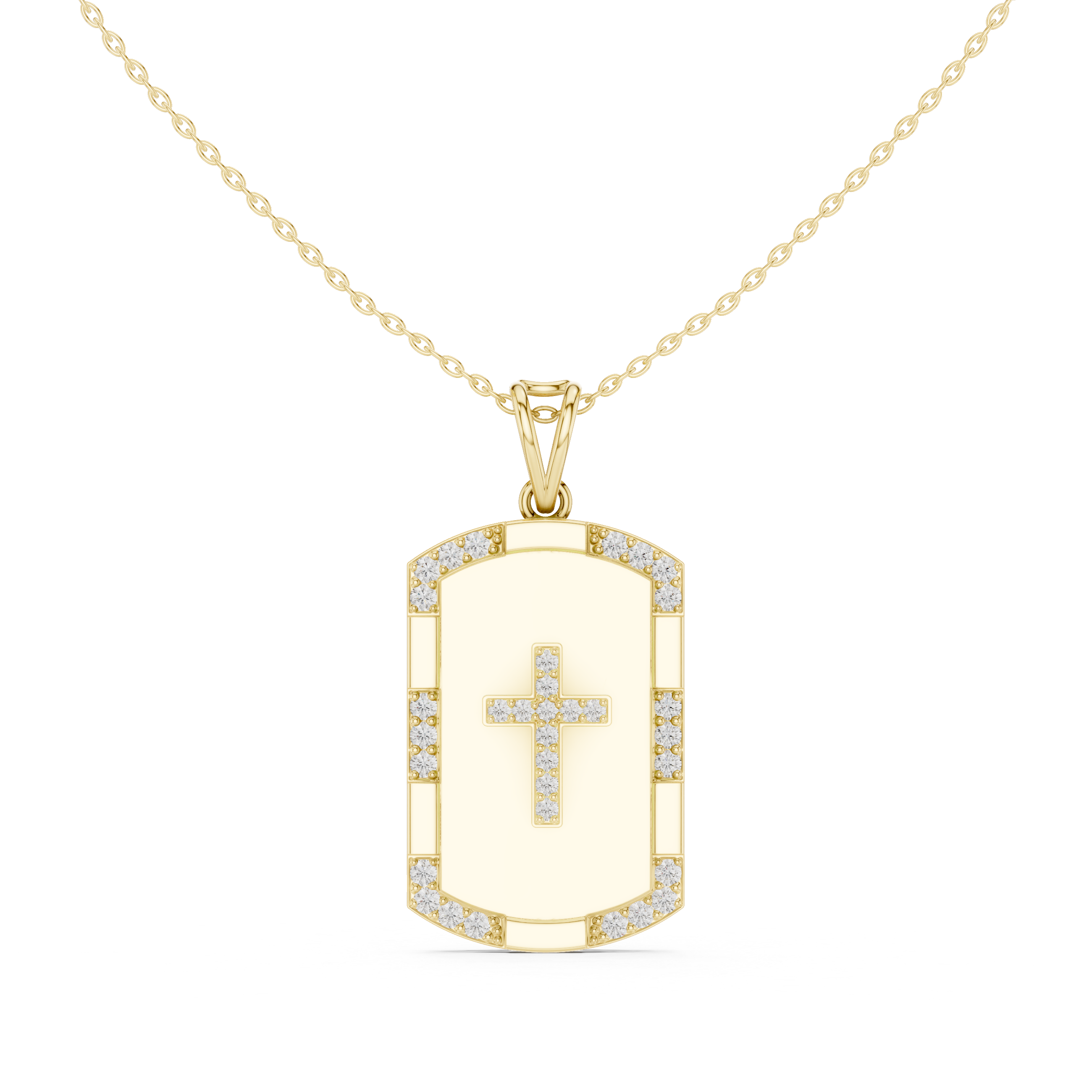 Divine Flare Lab Grown Diamond Pendant Necklace
