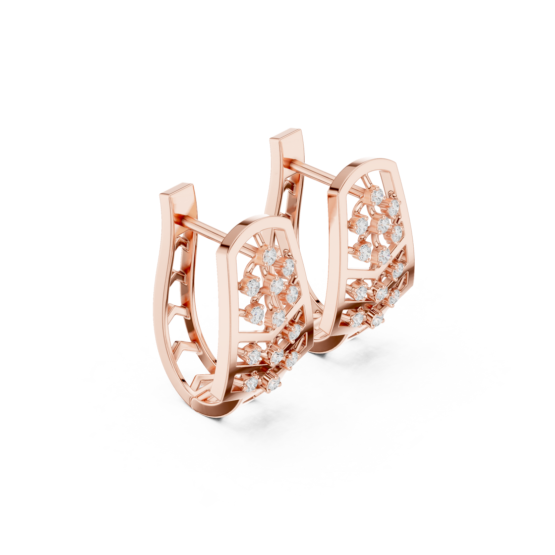 Majestic Tier Lab Grown Diamond Earrings Sets