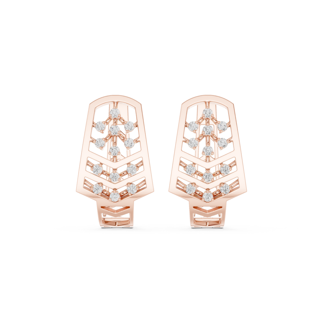 Perfect Match lab grown diamond earring design
