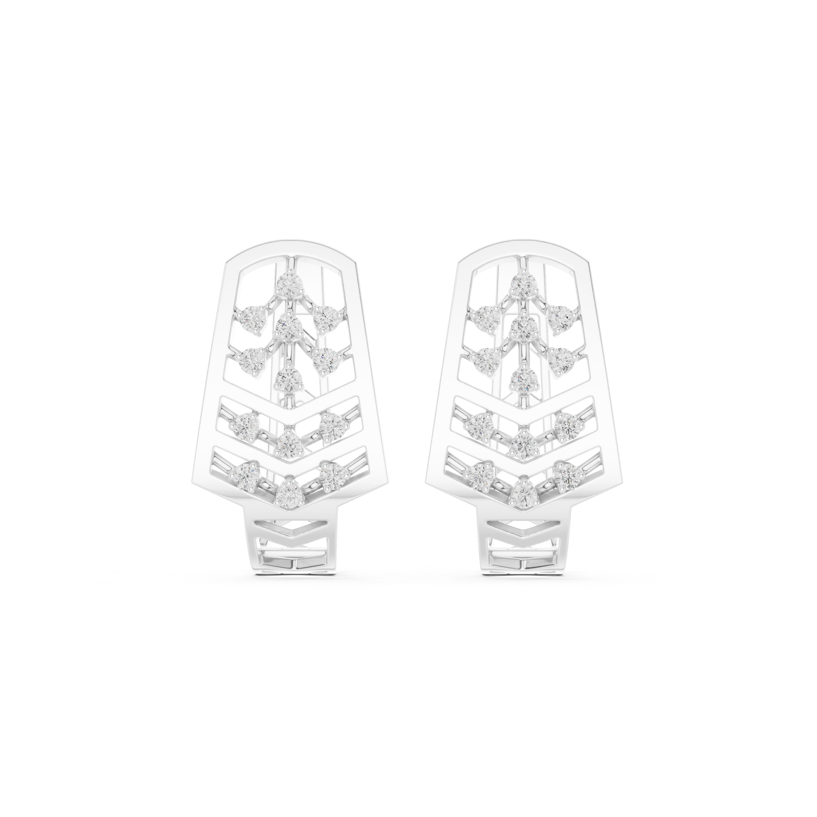 Perfect Match lab grown diamond earring design