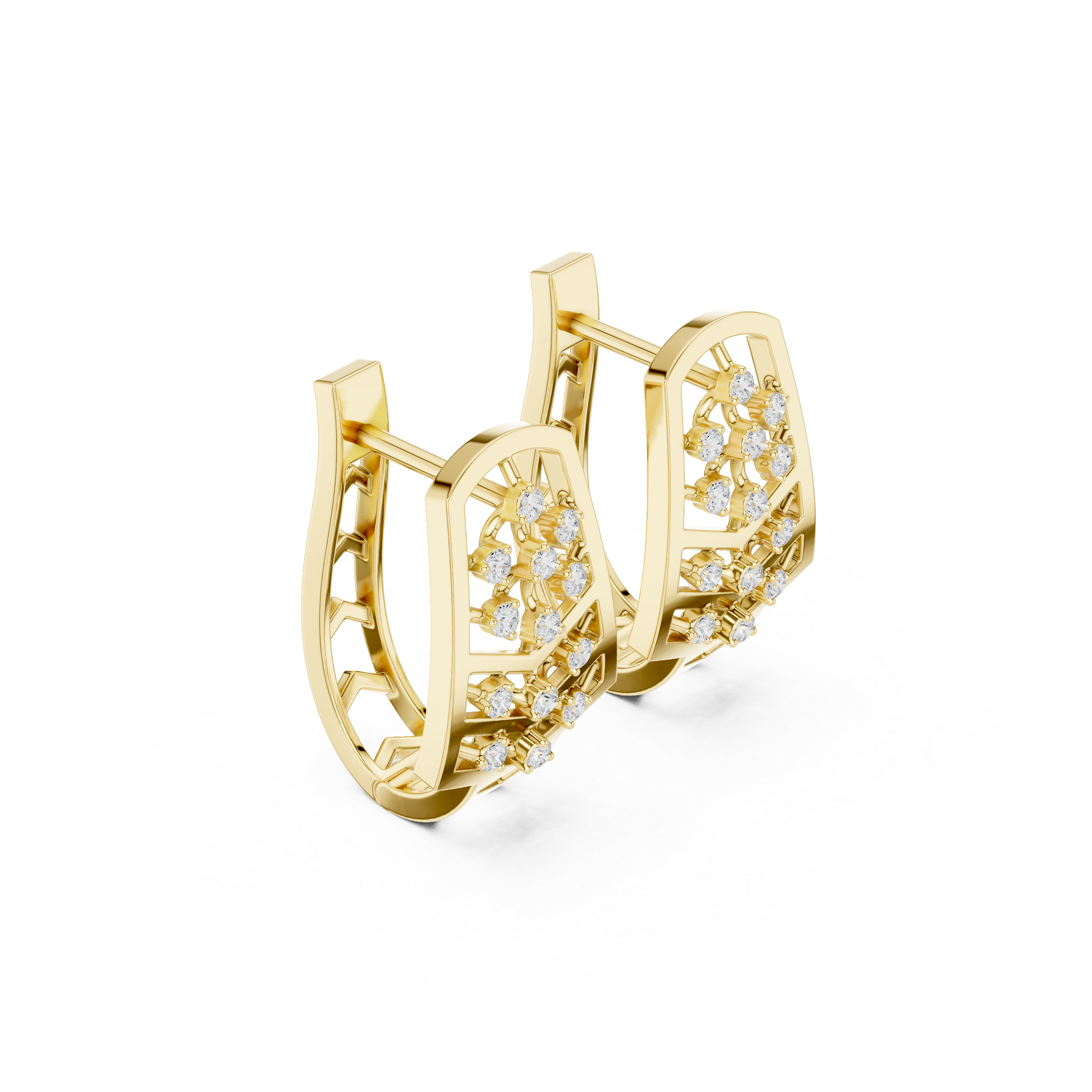 Majestic Tier Lab Grown Diamond Earrings Sets