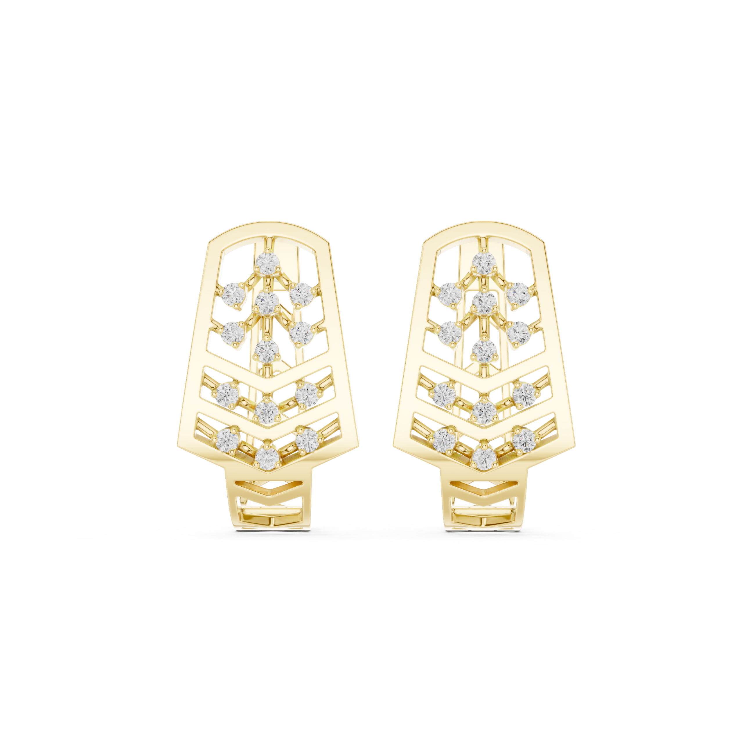 Perfect Match lab grown diamond earring design
