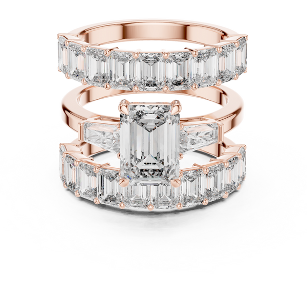 Peaceful Dawn lab grown diamond ring