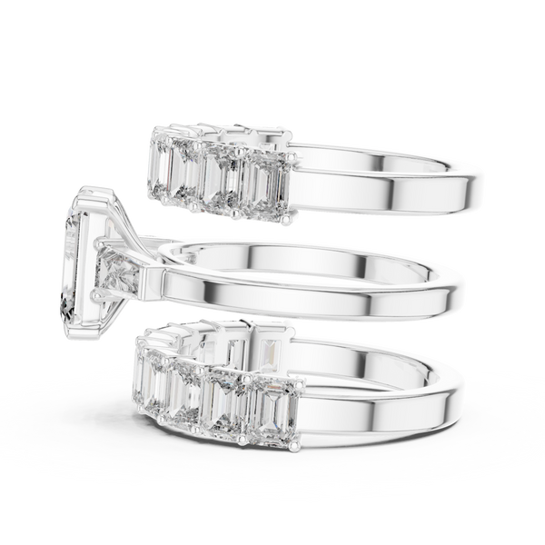 Peaceful Dawn lab grown diamond ring