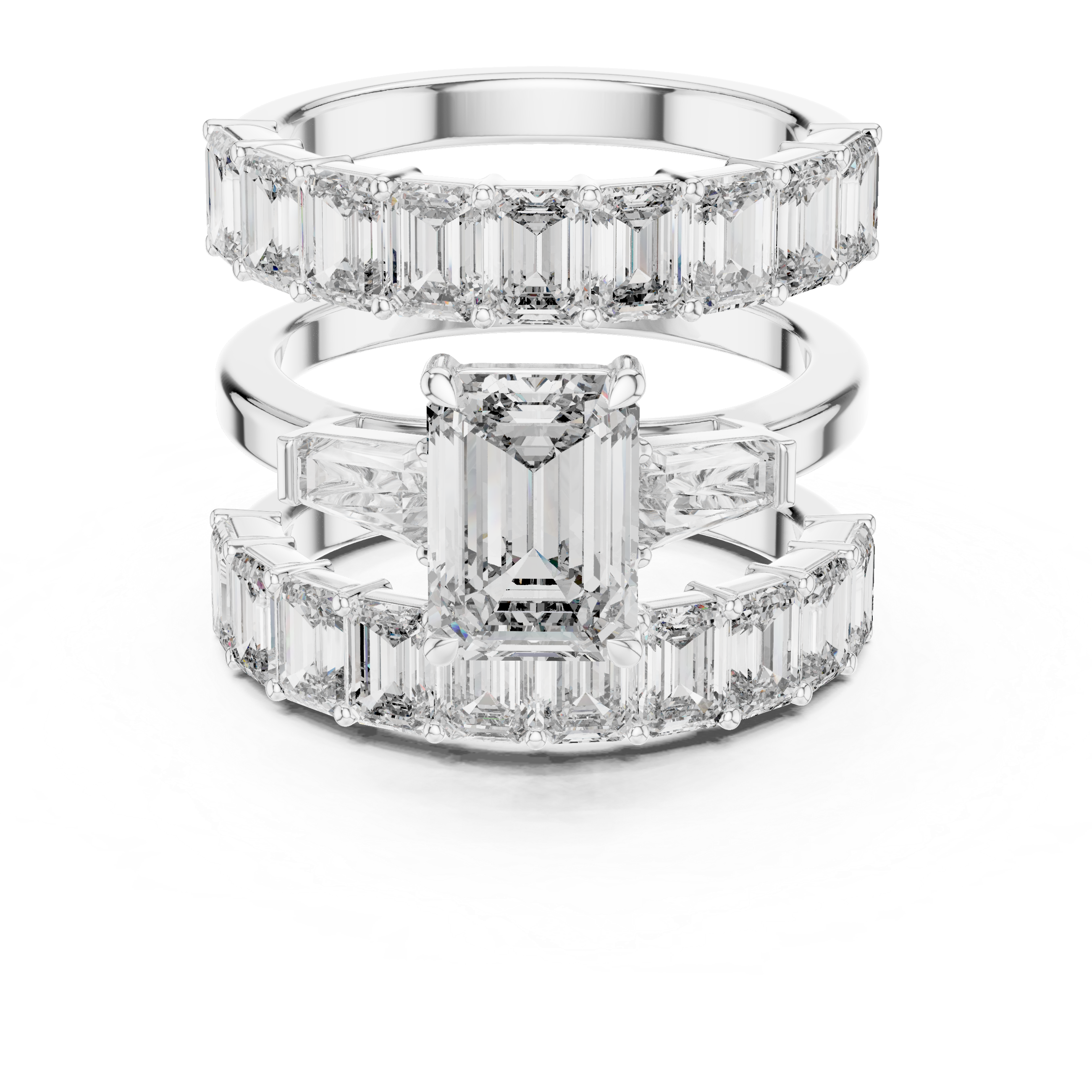 Peaceful Dawn lab grown diamond ring