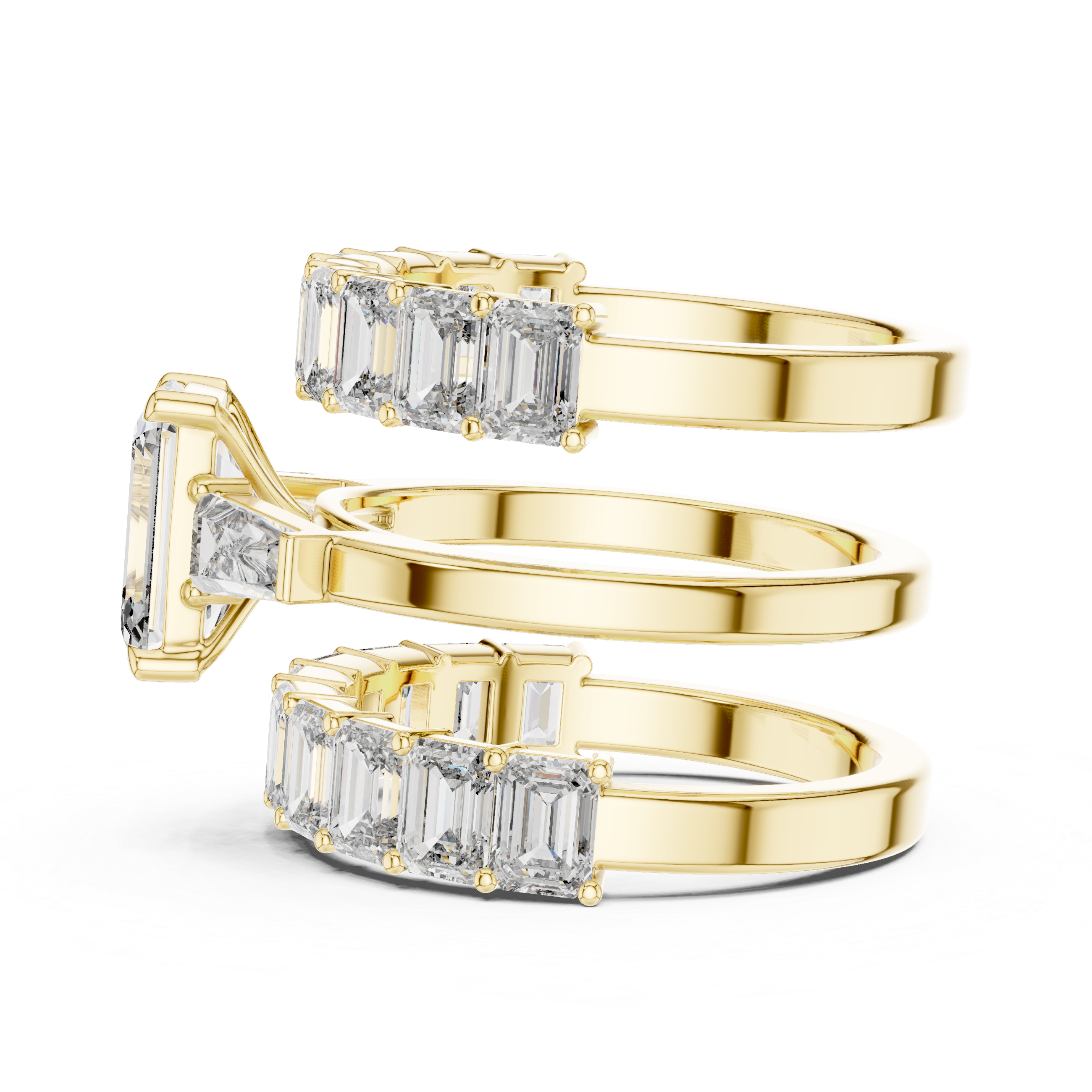 Peaceful Dawn lab grown diamond ring