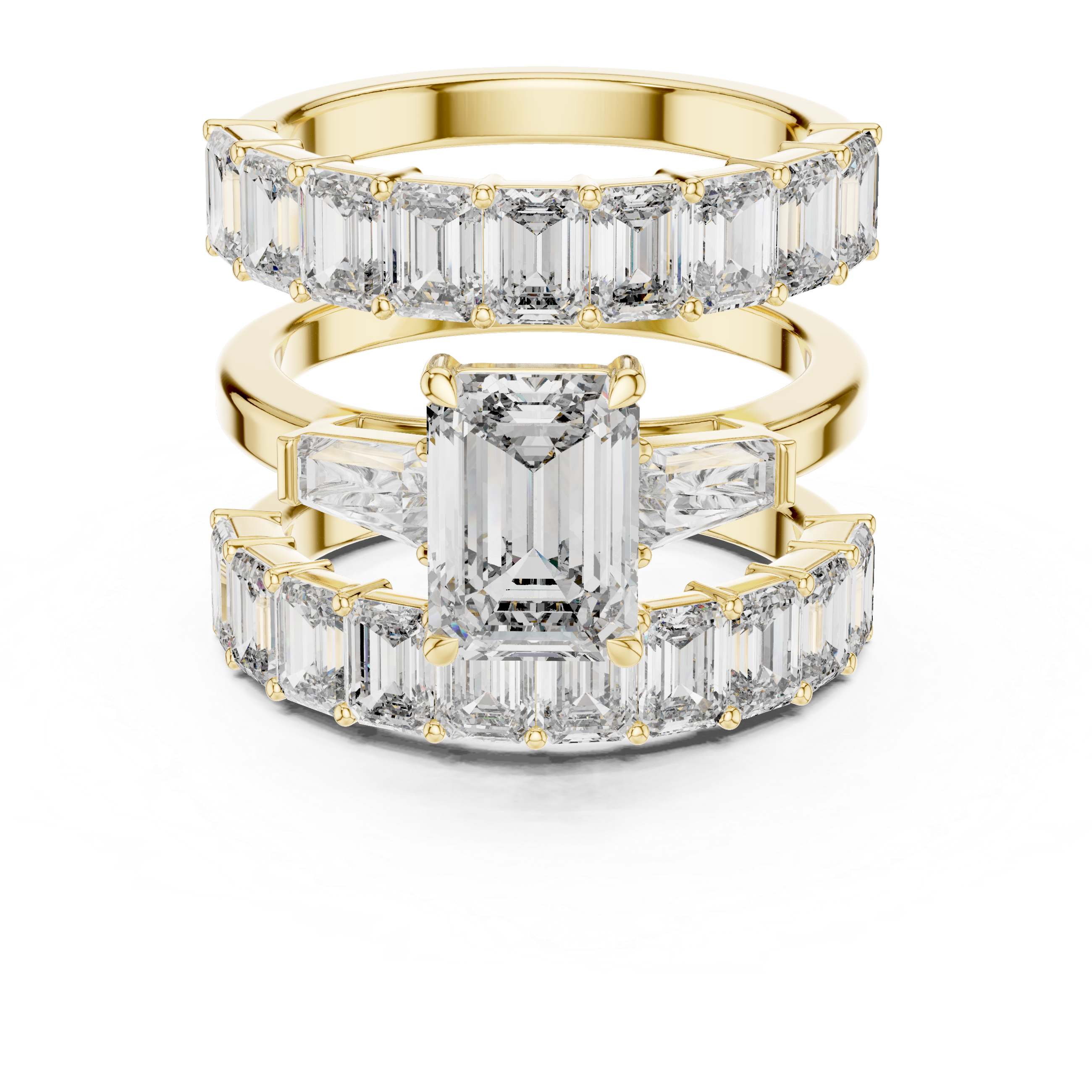 Peaceful Dawn lab grown diamond ring