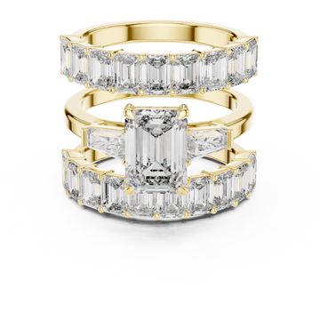 Peaceful Dawn lab grown diamond ring