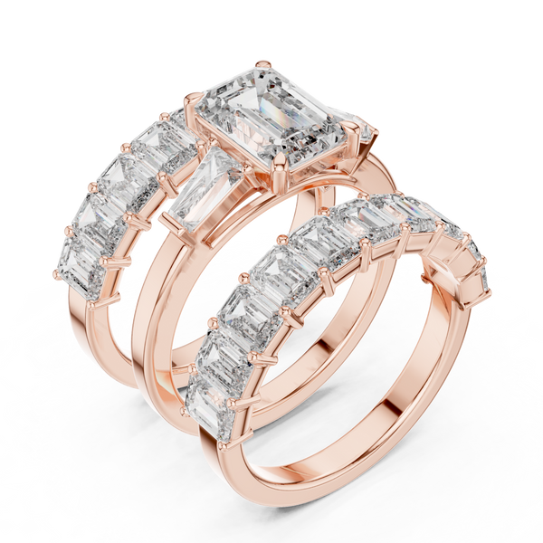 Peaceful Dawn lab grown diamond ring