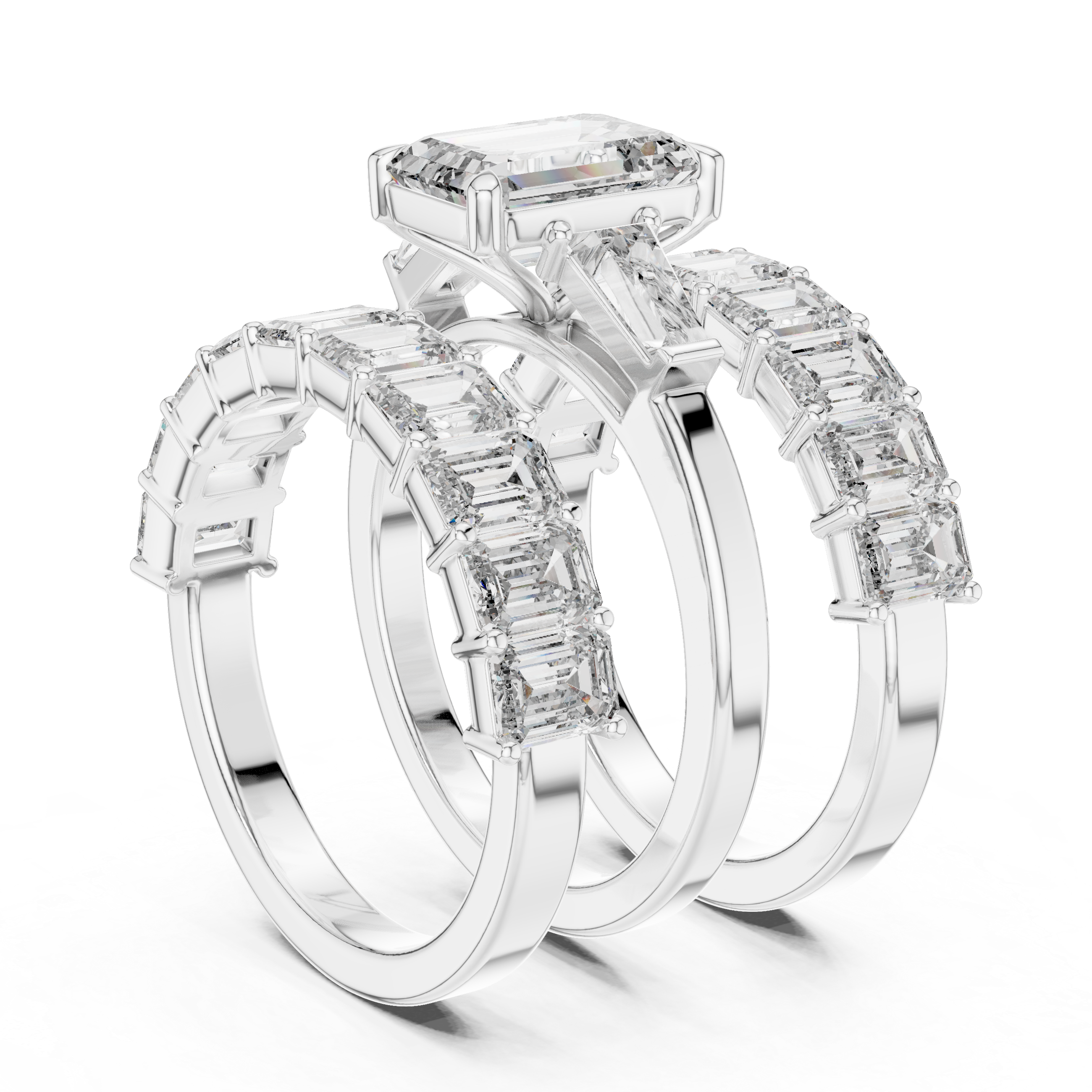 Peaceful Dawn lab grown diamond ring